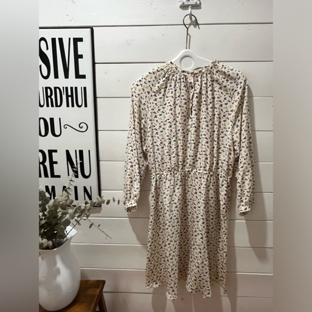 VANESSA BRUNO floral silk  dress size 40